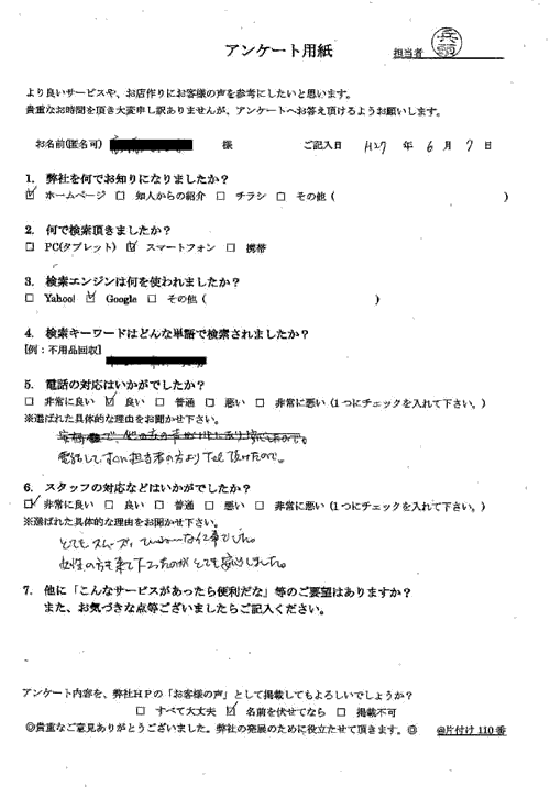 広川町・40代女性/匿名希望様